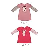 【SiShuNon/シシュノン】チューリップウサチャンワンピース チューリップ ウサギ ワンピース 日本製 90 5 ピンク