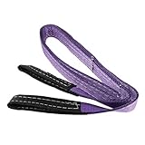 B Blesiya 牽引ストラップ　ロープ　ループ　ヘビーデューティー　二層　信頼性　耐摩耗性　牽引　緊急ツール　2ｍ