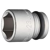 トネ(TONE) インパクト用ソケット 4NV-23 差込角12.7mm(1/2") 二面幅23mm