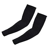 防刃アームカバー 2枚セット アームスリーブ 腕サポーター 怪我防止 切り裂き防止 耐磨耗性 男女兼用 ブラック