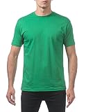 Pro Club メンズ 快適コットン半袖Tシャツ US サイズ: Small カラー: グリーン