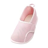 徳武産業 あゆみシューズ 施設・院内用 早快マジック レギュラー ピンク2502 L