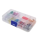 Baoblaze 3A 5A 7.5A 10A 15A 20A 25A 30A　カー　ボート　ミニ　ブレード　ヒューズ　セット　40個入り　 多機能 実用的