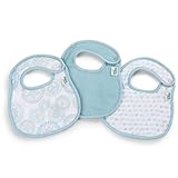 Born Free Soft Clean Bibs, Deco Circle, 3-Pack by BornFree [並行輸入品]