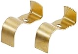 Ook 50571 brass-platedスチールNarrow成形フック、2 - Pack