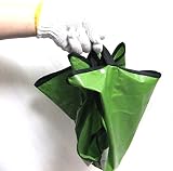 コレ 便利 取っ手 付き ガーデニング シート 持ち 手 を 掴んで 手 を 汚さず に 簡単 庭いじり (グリーン)