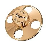 Nobsound STB-01 LP ビニール ターンテーブル メタルディスク スタビライザー レコード重量 HiFi (ゴールド)