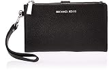 Michael Kors Women's Adele Leather Smartphone Wristlet - Black