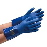 ミドリ安全 塩化ビニール製 耐油手袋 ベルテ100ロング LL 10双入(長手)