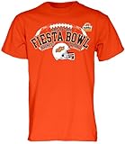NCAAユニセックス大人用Oklahoma State Cowboys 2012フィエスタボウルミルDyed Tee オレンジ