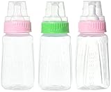 NUK Gerber 3 Piece First Essentials Clear View Bottle Girl Slow Flow 5 Ounce [並行輸入品]