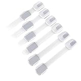 Child safety locks Safety Strap Latches Locks Adjustable Multi Use Safety Strap Latches Locks (6 Pac