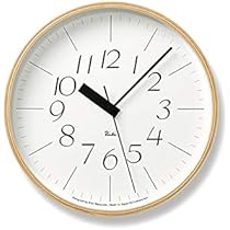 美品　リキ　壁掛け時計　直径25cm　Ｒｉｋｉ CLOCK　　レムノス 小さな時計 - RIKI - レムノス オンラインストア【公式】Lemnos