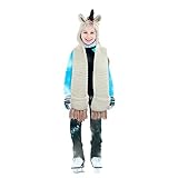 Play Tailor キッズ帽子　ユニコーン　マフラー　冬　手袋　防寒対策　可愛い帽子　女の子　男の子　柔らかいニット帽子