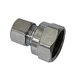 Plumb Pak pp73pclf直線コネクタ1 / 2インチFIP by 3 / 8インチod、鉛フリー、