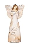 High Quality 19082 True Friends Angel Figurine, 6-Inch