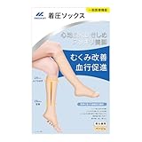 【毎日履ける・男女兼用】Mediken 着圧ソックス 一般医療機器 むくみ リンパ 美脚 弾性ストッキング つま先なし 医療用 キツすぎない