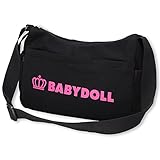 ベビードール ショルダーバッグ トートバッグ キッズ レディース ブラック