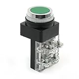 uxcell 押しボタンスイッチ　プッシュボタンスイッチ　 NO NC DPST　AC 250V 6A　４端子