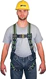Miller by Honeywell E650QC-4/UGN DuraFlex Ultra Stretchable 650 Series Full-Body Harness with tongue