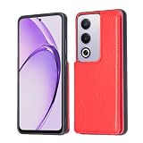 【 Antimam 】対応OPPO A3 5G/OPPO A80 5G用 ケース 手帳型 財布型 新型 全面保護 耐衝撃 擦り傷防止 軽量 落下保護 手帳型 ケース（レッド）オッポA3 5G 高級 PU革 磁石吸着 ポケッ 片手操作背面 IC カード 収納 スタンド機能 ケース a3 5g 赤色