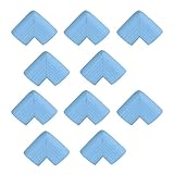 ガラス大理石クローム表面スカイブルーのための10pcs防水ベッドコーナープロテクターウォッシュシンクコーナーガード