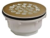 Plumbest d41 – 002 Stallシャワー排水用交換Strainerネジ、Polished Brass