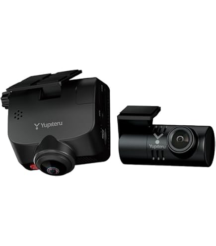 Amazon | 【セット買い】ユピテル ドライブレコーダー全周囲360°＆リア