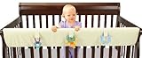 Leachco Easy Teether XL Convertible Crib Rail Cover, Ivory by Leachco [並行輸入品]
