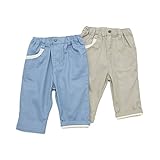 Biquette Club(ビケットクラブ) ７分丈パンツ (80～130cm) キムラタンの子供服 (10257x10457-161b) グリーン 80