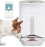 IKARE 自動給餌器 スマホ遠隔式 自動餌やり 4.3L大容量 猫 中小型犬用 IOS Android対応 タイマー式