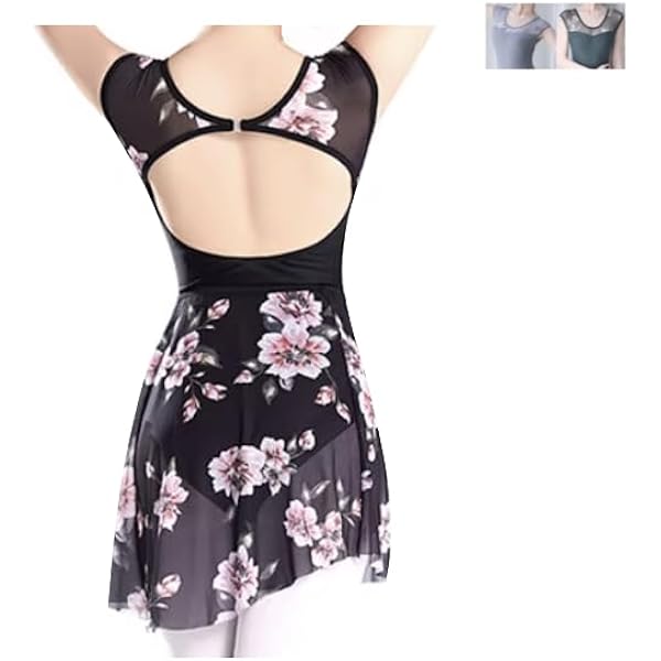 ProDance(プロダンス) レース ハーフカップ バレエ レオタード 背中