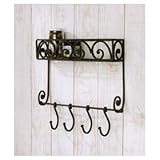 アイアンフック付きスパイスラック