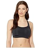 (M (A-C), Black / White) - Nike Alpha Women's Sports Bra, Womens, AJ0340-010, Black/White