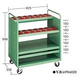 OS(大阪製罐) ツーリングパネルワゴン(引出し無タイプ) (NT・BT用) PN3032