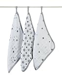 aden + anais 3 Pack Muslin Washcloths, Twinkle by aden + anais [並行輸入品]