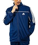 [アディダスコンバットスポーツ] 正規品 ジャケット ジャージ トラックスーツジャケット TR-40 メンズ ユニセックス スポーツ トレーニング (L, Navy/White)