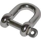 TRUSCO(トラスコ) ロッキングピンシャックル ステンレス製 12mm TLPS12