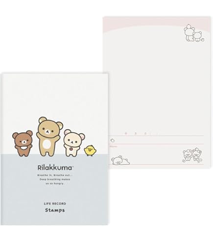 Amazon.co.jp: サンエックス リラックマ ノート A5 リングノート