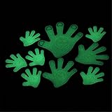 Karchi 壁ステッカー 新しい 創造的な 暗い光 蛍光の壁 ステッカー デカールのスマイリーパームグロー