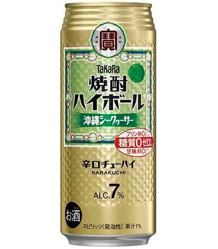 Amazon.co.jp: 缶チューハイ 宝 焼酎ハイボール ラムネ 500缶 1