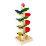 ZHENYU　木製のツリー　大理石ボール　おもちゃ　トイ　知育玩具　パズル　トラックゲーム　キッズ　子供　幼児　ベビー