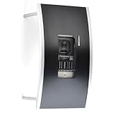 LEON (レオン) インターホンカバー 高品質 人気 おしゃれ マーベラス アーチ 本体：シルキーブラック / フレーム：シルバー 形状：NIC-Z-AA