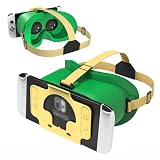 MVPTGRS VRヘッドセット Nintendo Switch/Switch OLEDモデル用 Switchバーチャルリアリティメガネ 調整可能なHDレンズと瞳距離でアップグレード Labo VRキット 3Dゴーグル Nintendo Switchアクセサリー用
