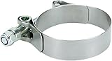 DEI 010215 Stainless Steel Wide Band T-Bar Exhaust Clamp 1.88 - 2.19 [並行輸入品]