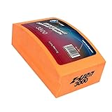 Perfk 研磨工具　ポリッシャー　サンディング　ブロック　パッド　ダイヤモンドハンドパッド　研磨用　ユニーク　ウェットサンディング　研磨感　全4種 - オレンジ