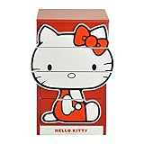 アルファタカバ サンリオ家具 ダイカットチェストハローキティカラータイプ(中タイプ座るタイプ)