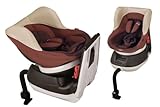 コンビ Combi 回転型チャイルドシート ネセルターン EC アガットブラウン (新生児~4歳頃対象) 指一本360度ターン