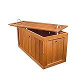 Gorilla Playsets Wooden Toy Chest In Amber Stained Cedar