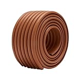 EOZY 赤ちゃん ケガ防止 U型 2Mコーナーガード コーナークッション 高弾力 自由に作れます 大幅 DIYツール 子育て応援 ベビーに テーブル ベッド柱の角にも (Fブラウン)